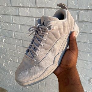Jordan 12 Retro Low Wolf Grey 2017 - Size 9.5
